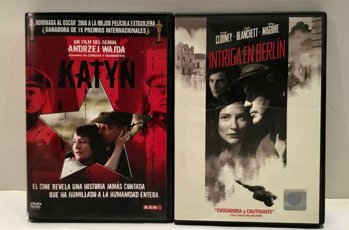 Intriga En Berlin  Katyn 2 Dvd Originales 