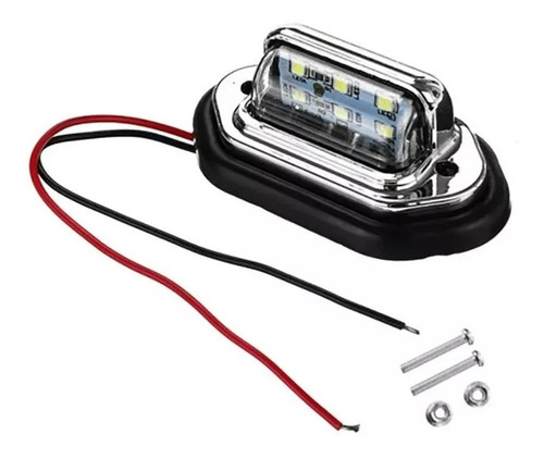 Luz Patente Foco 3 Led Auto Camión Furgón 10 - 30v