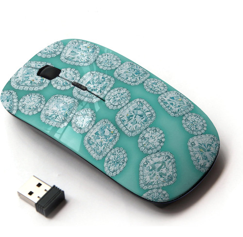 Koolmouse [ratón Inalámbrico Óptico 2.4g] [diamantes Gems