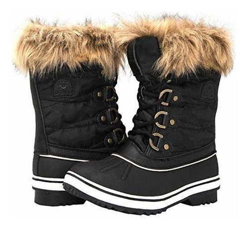 Botas De Nieve De Invierno Globalwin 1837 Para Mujer