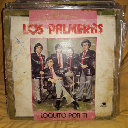 Vinilo Los Palmeras Loquito Por Ti Iiiii C2