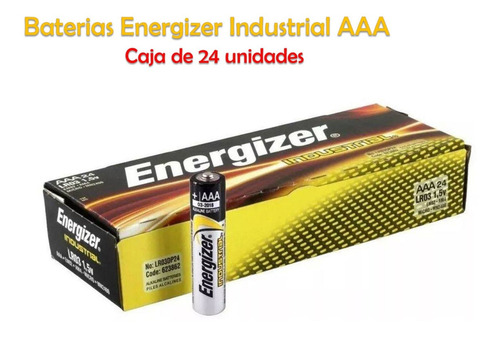 Pilas / Baterias Original Energizer (aaa) Caja 24 Unidades