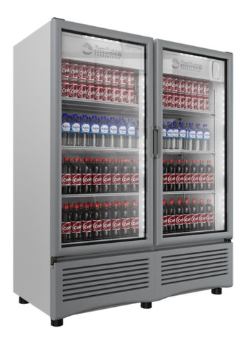 Refrigerador comercial vertical Imbera VR-35 1072.1 L 2 puertas gris 1500 mm de ancho 115V