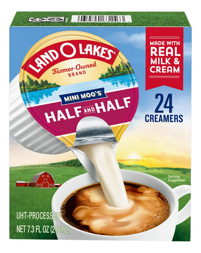 Cápsulas De Crema Para Café Land O Lakes, 24 Uds