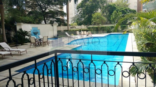 Imagem 12 de 15 de Apartamento A Venda No Campo Belo, Com 237m², 4 Suítes E 4 Vagas. - Em42906