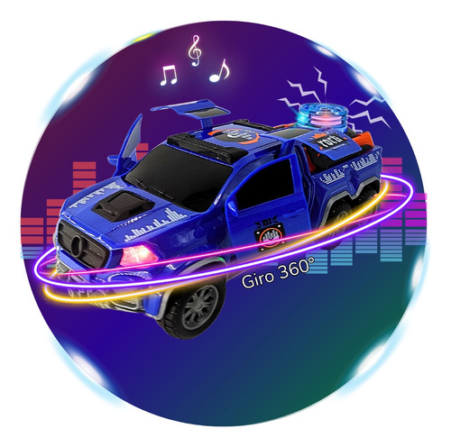 Camion Musical, Giro 360° Automático-okidoki
