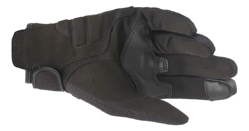 Guantes de moto Alpinestars de cobre, negro y blanco, eje corto, talla L