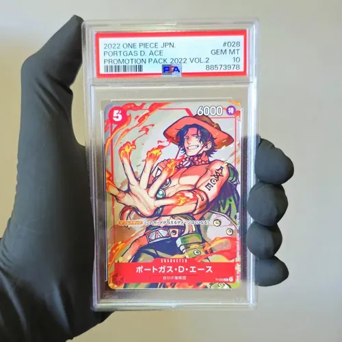 【PSA10】 PROMOS PORTGAS D. ACE JUMP エース One Piece Tcg Carta Ace Promo Pack Japonês - Psa 10 | MercadoLivre