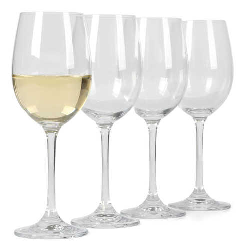 Juego De 4 Vasos De Vino Blanco Vivica De 14 Oz Tallo