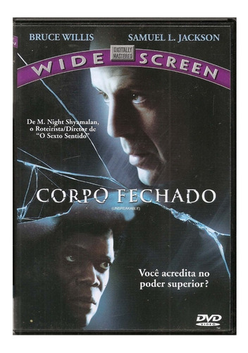 Dvd Corpo Fechado - M. Night Shyamalan, Bruce Willis