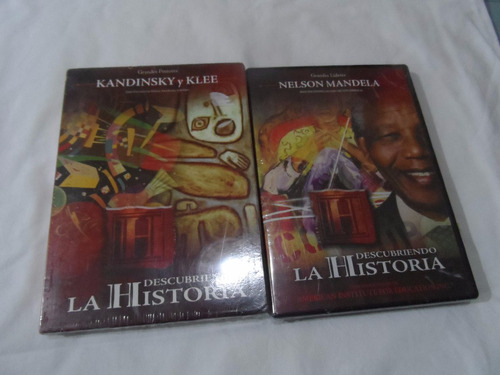 Documentales History Channel Mandela, Kandinsky Y Klee  Dvd