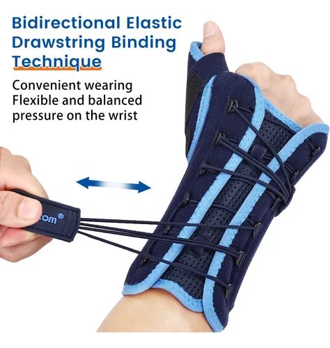 Willcom Munequera Con Ferula Espica Para El Pulgar, Soporte