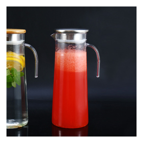 Jarra De Agua Fría Transparente De La Botella De Jugo 1.2 L
