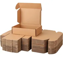 Comprar Cajas De Cartón 25 X 20 X 10cm Para Envio Pack De 50 Unid.