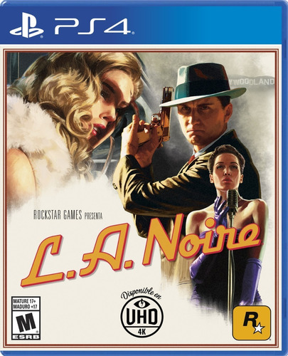 Imagen 1 de 8 de La Noire Juego Ps4 Fisico/ Mipowerdestiny