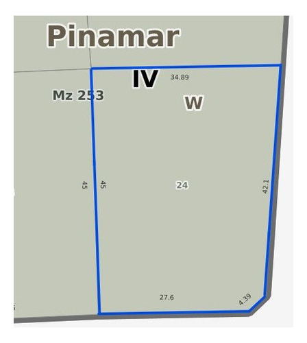 Lote Multifamiliar En Venta Zona Norte Playa La Frontera