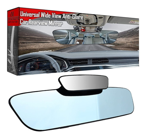 Espejo Retrovisor Antideslumbrante P/ Auto Universal 13 PuLG