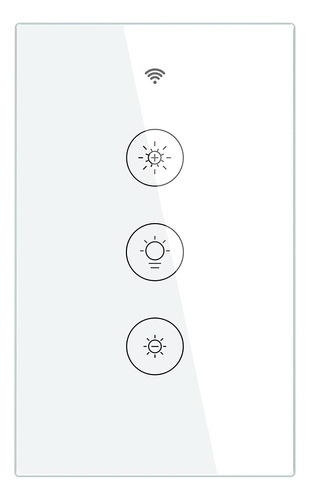 Interruptor Dimmer Wifi Inteligente Tuyasmart