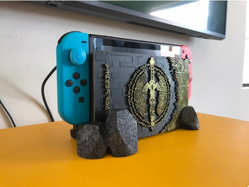 Cubierta Zelda: Tears Of The Kingdom - Dock Nintendo Switch