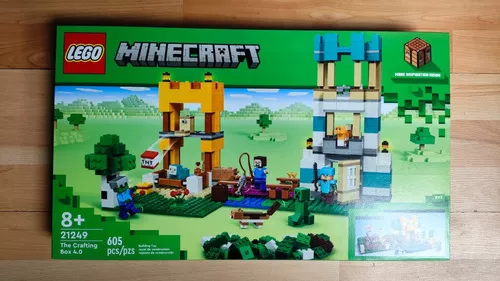 LEGO Minecraft - A Caixa de Minecraft 4.0 - 605 Peças - 21249 -  superlegalbrinquedos