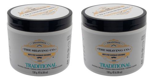 The Shaving Co Kit X 2 Cremas Para Afeitar Menta Cedro