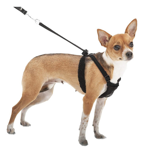 ¡sí! Mesh Non Pull Dog Harness X-small Black, Perfecto Para 