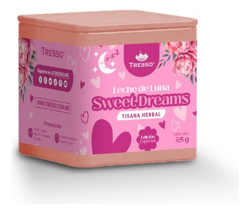 Tresso Tisana Herbal Leche De Luna Sweet Dreams 25g