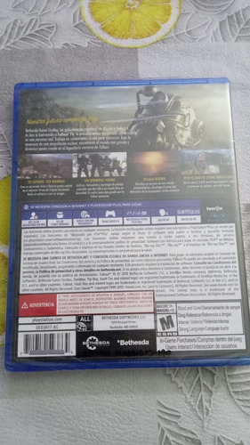 Fallout 76 Ps4 Original Fisico