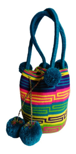 Bolso Wayuu Con Diseños 