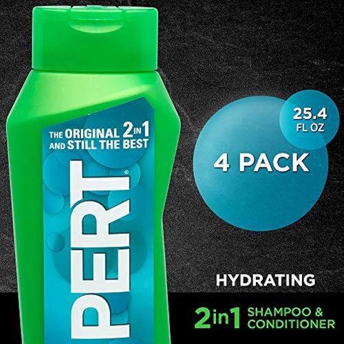 Pert Hydrating 2 En 1 Champú Y Acondicionador, 25.4 Onzas (p