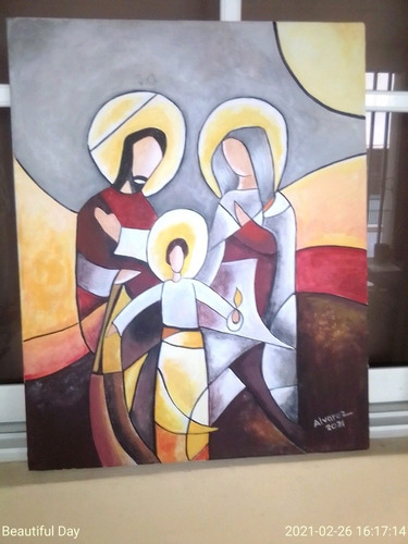 Imagen 5 de 10 de Pinturas En Acrílico En Bastidor De 40x50cms