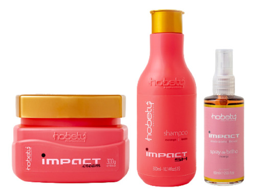 Kit Tratamento Impact Nutrição 300ml Hobety