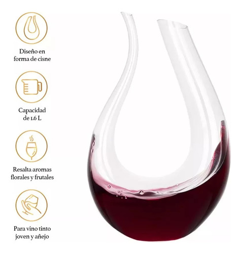 Copa De Vino En Forma De U, Botella De Vino De Vidrio