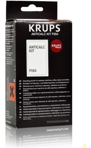 Descalcificador Cafeteras Krups Anticalcareo Kit* F054
