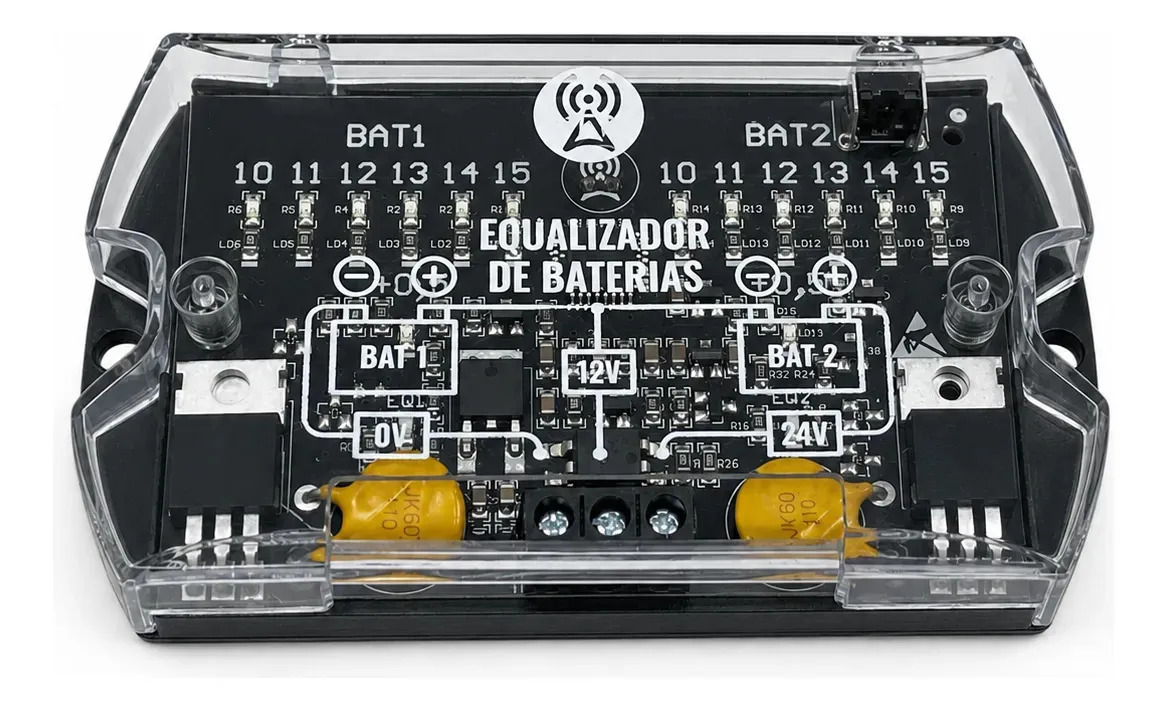 Equalizador Balanceador Bateria JFA 48V 2 Baterias Série