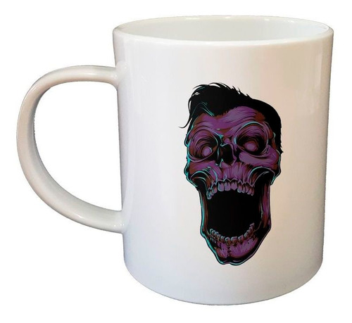 Taza De Plastico Skull Calavera Design Art M5