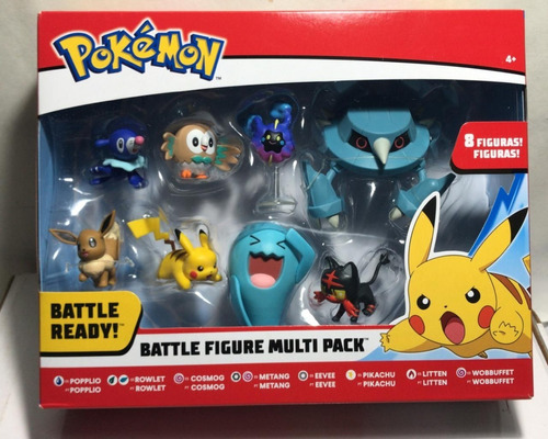 Pokémon Pack De Batalla Set De 8 Fig 96902 Sobreruedasjuguet