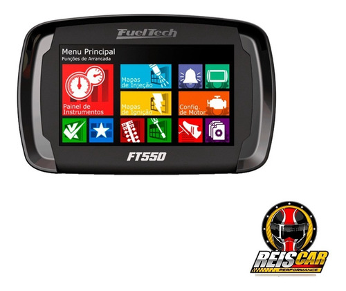 Imagem 2 de 3 de Fueltech Ft550 Com Chicote A/b 3 Metros