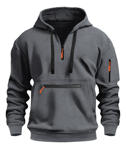 Sudadera Deportiva Casual Con Capucha Para Hombre, A La Moda