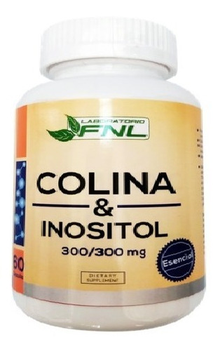 Colina & Inositol 60 Capsulas 300 Mg Fnl