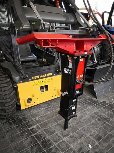 Martillo Hidráulico Para Minicargador Modelo Sm 35sl Demo