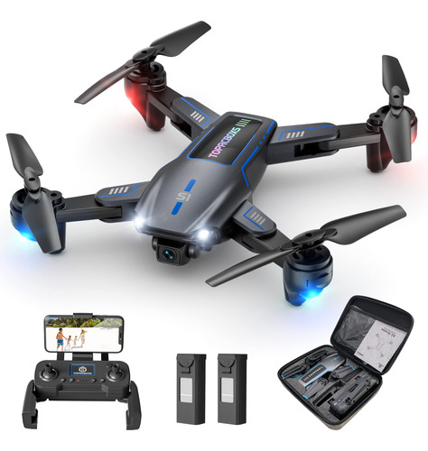 Toprcboxs Dron S1 Fpv Con Cmara Hd De 1080p Para Adultos Y N