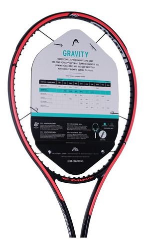 Raqueta Head Graphene 360+ Gravity Pro - Somos Puro Drive!