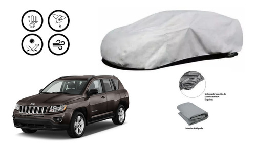 Car Cover Dodge Jeep Compass 2012 Afelpada.