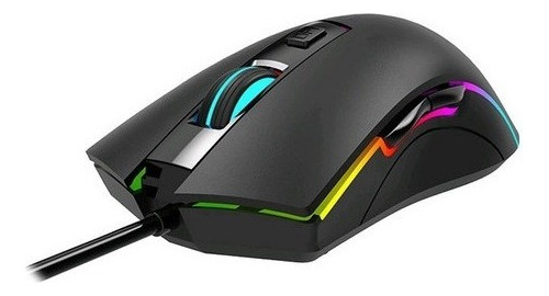 Mouse Gamer Profesional Usb Aoc Gm120 2400dpi Luces Rgb