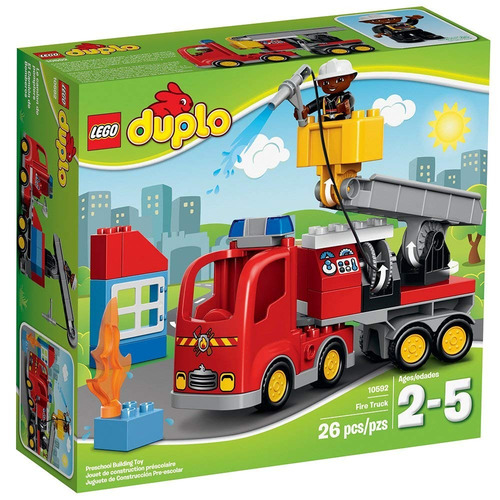 Kit De Lego Duplo 10592 Ciudad De Bomberos Del Edificio