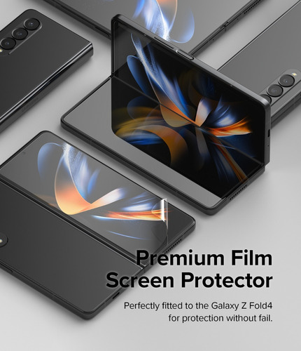 Imagen 5 de 10 de Film Ringke Screen Para Galaxy Z Fold 4 Pantalla Full Comple