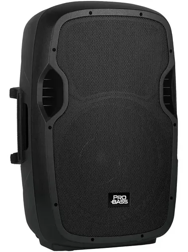 Caixa Ativa Pro Bass Underground 15 Bluetooth 800W Bivolt com Bateria