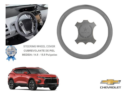 Funda Cubrevolante Gris Piel Chevrolet Blazer 2019