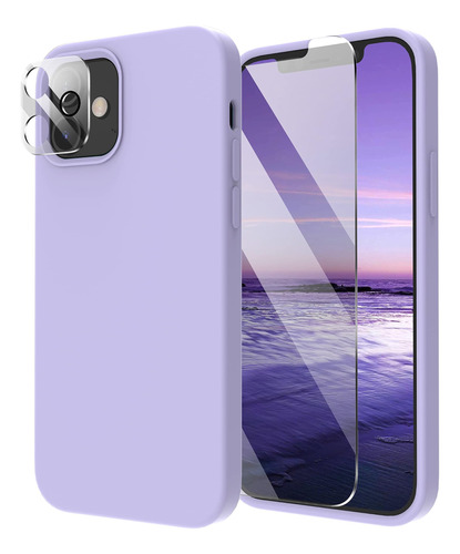 Funda Cordking Para iPhone 12/12 Pro Purple